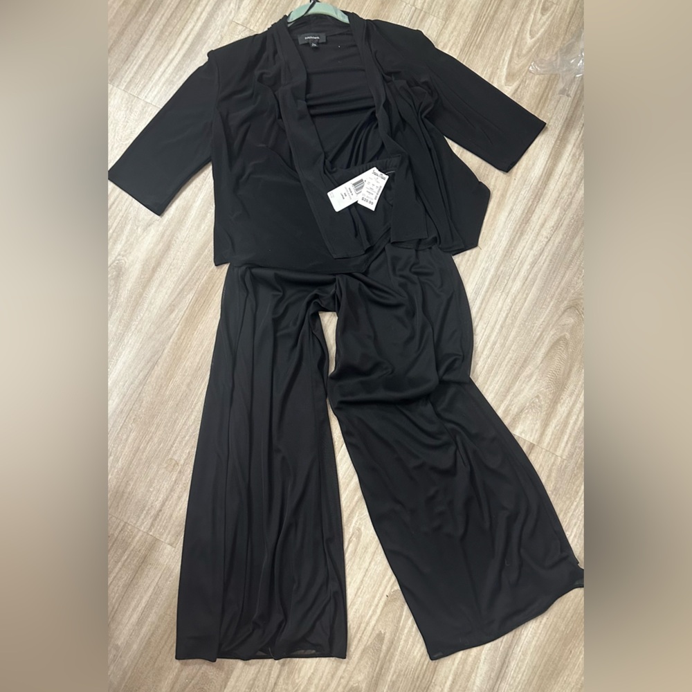 Black Jumpsuit with Belt